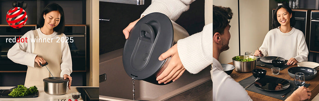 Zyliss Wins 2025 Red Dot Award for Easy Spin Salad Spinner